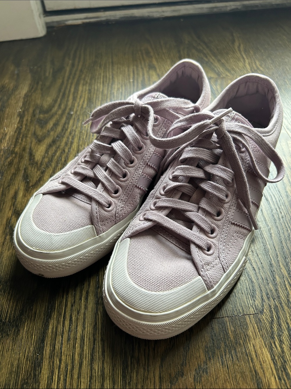 adidas Women's Low-Top Sneakers in Dusty Rose